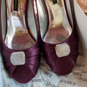 Caparros Cranberry Shoes excellent condition.